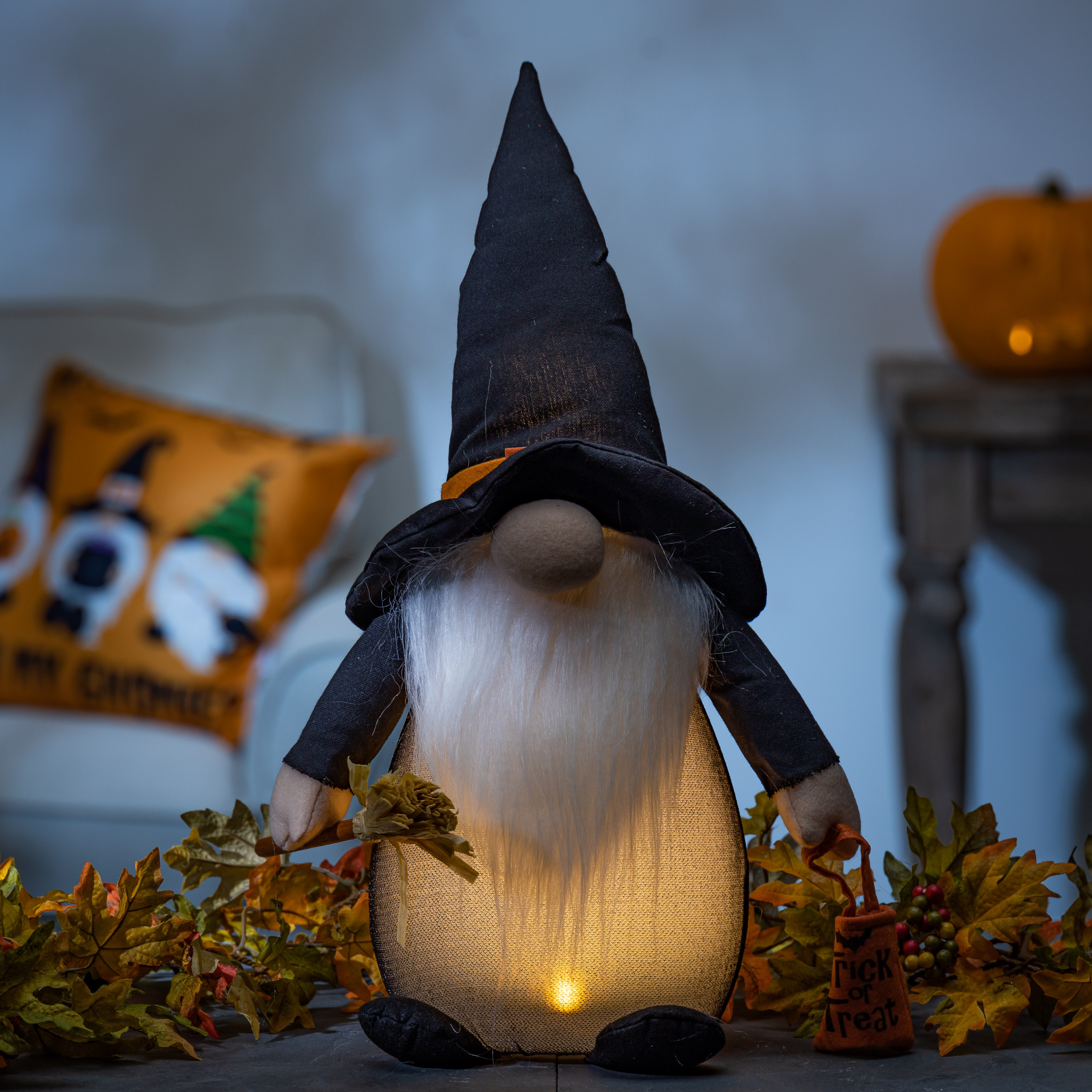 VHTF witch/warlock newest light up Gnome